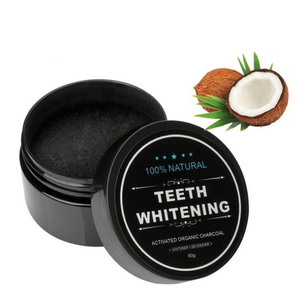 Teeth Whitening Powder 100% Natural Bamboo Activated Charcoal Smile Powder Decontamination Tooth Yellow Stain Bamboo Toothpaste 30g DHL SHIP