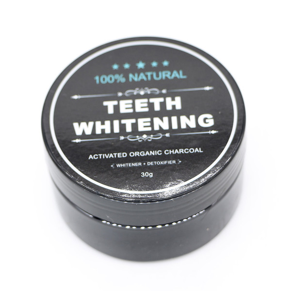 30g Teeth Whitening Charcoal Powder Natural Activated Bamboo Toothpaste Teeth Whitening Powder Food Grade Oral Hygiene