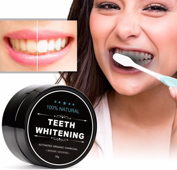 TOP Tooth Whitening Nature Bamboo Activated Charcoal Smile Powder Decontamination Tooth Yellow Stain Bamboo Toothbrush Toothpaste Oral Care