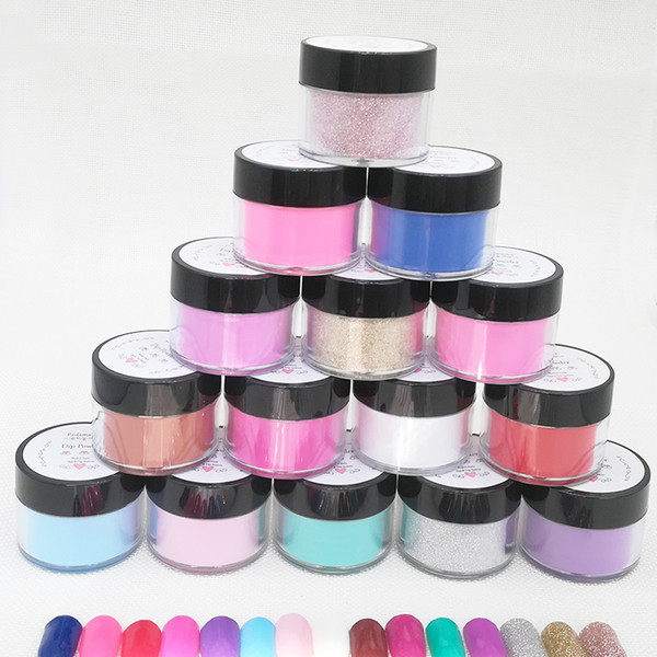 Oumisaya nail powder3pcs/set, 20g/jar Non-toxic dipping powder nails clear color nails.