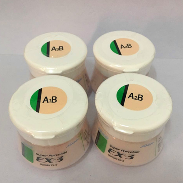 Noritake ex-3 ex3 Body porcelain Ceramic powder A1B A2B A3B A3.5B A4B nA1B nA2B nA3B nA3.5B nA4B....etc 50g Dental materials Free shipping