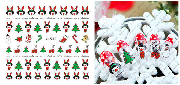 M+ series 513-537 gel nail polish water sticker without paper card each model need over 5pcs