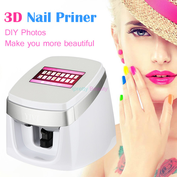 Newest Automatic intelligent digital 3D Smart Nail Printer Polish Machine / Nail Painting Printing Machine DIY Nail Art Equipment