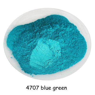 500gram blue green Color Cosmetic pearl Mica Pearl Pigment Dust Powder for DIY Nail Art Polish and Makeup Eye Shadow,lipstick