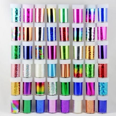 Free shipping 120*4cm (48pcs/lot 48designs) 2013 Nail supplies nail art Transfer foil sticker decoration