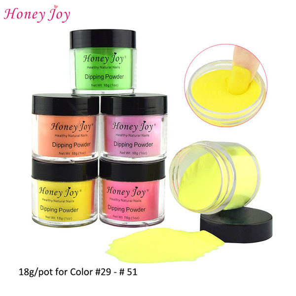 New Arrival Colors 18g/Box Dipping Powder Naturally Dry Without Lamp Cure Nails Dip Powder Summer Gel Nail Color