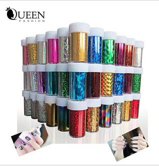 66 Designs Nail Art Transfer Foils Sticker,12pcs/lot Beauty Free Adhesive Nail Polish Wrap,Nail Tips Decorations Accessories free shipping