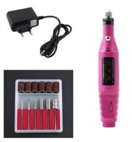 1set 6bits 20000rpm Professional Electric Manicure Machine Nail Drill art Pen Pedicure File Polish Shape Tool Feet Care Product