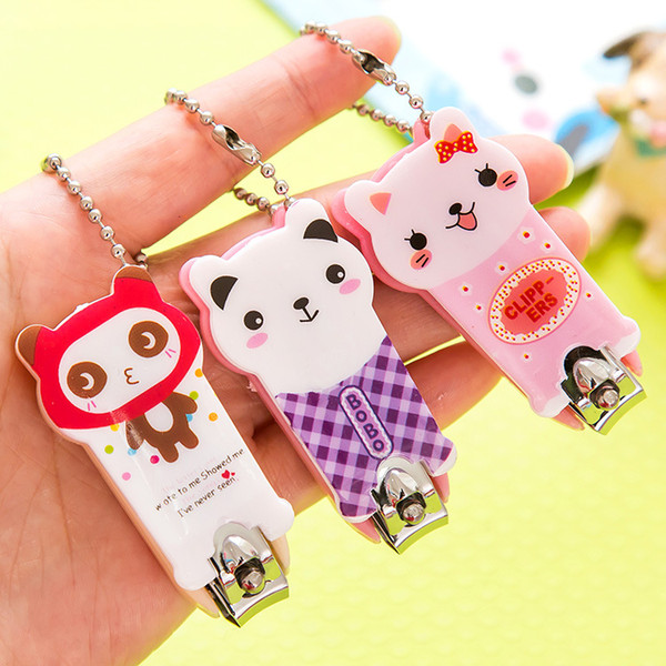 Hot Sale Creative Cute Cartoon Animal Nail Clippers Nail Art Kits Nails Products Wholesale Free Shipping