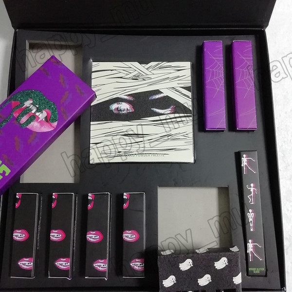 2018 new Halloween Kl Cosmetics Kl Weather Collection Bundle For Stormi Kl Weather Makeup set big box shipping free