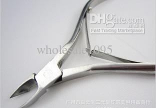 100pcs/lot, Stainless Steel Nail Cutter Cuticle Nipper, Nail Care, Free Shipping