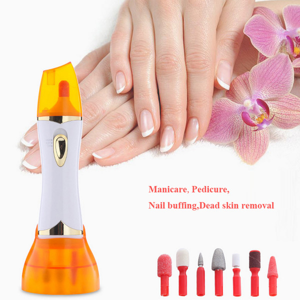 aoever Multi Use Electric Pedicure Manicure Tool Nail Files Polish Buffing Tool Callus Remover Cuticles Exfoliator Remove Dead Skin Remove