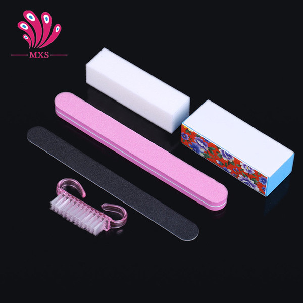 5 Pcs/set Nail Art Buffer File Block Pedicure Manicure Buffing Sanding Polish Makeup Beauty Tools Sets