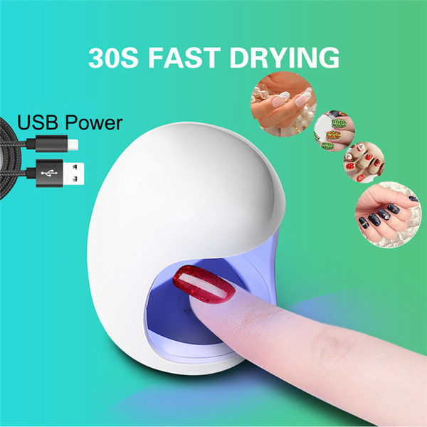 HAICAR Nail Art Machine Mini USB UV Nail Gel Curing Lamp Light Nail Gel Polish Dryer Drop Shipping 80327 C19011401