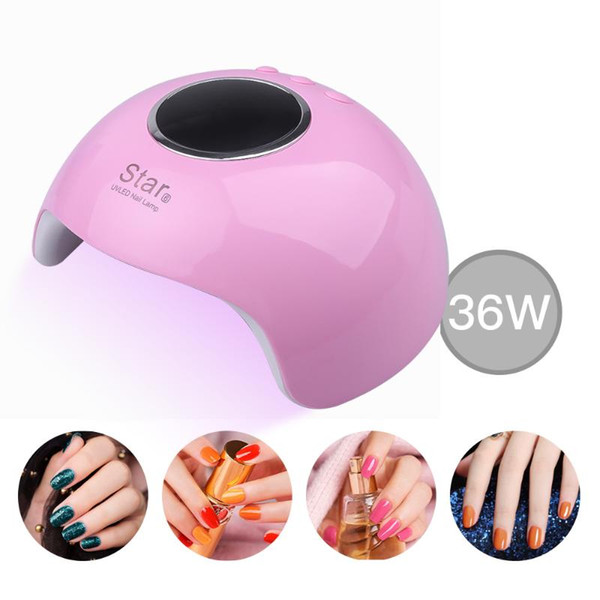 UV Lamp For Manicure 12 LED Nail Dryer Lamp Digital display Sun Light Curing All Gel Polish Drying auto sensor nail art tools