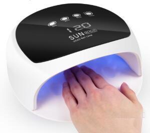 52W UV LEDs Nail Lamp for Nails LED Lamp with 30s/60s/90s/120s smart nail phototherapy machine