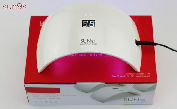 SUN9s/SUN9c 24W USB LED Lamp Nail Dryer UV Nail Lamp 15 PCS Double Light Lamp for Nails UV Gel Polish Nail Art Tools-A2