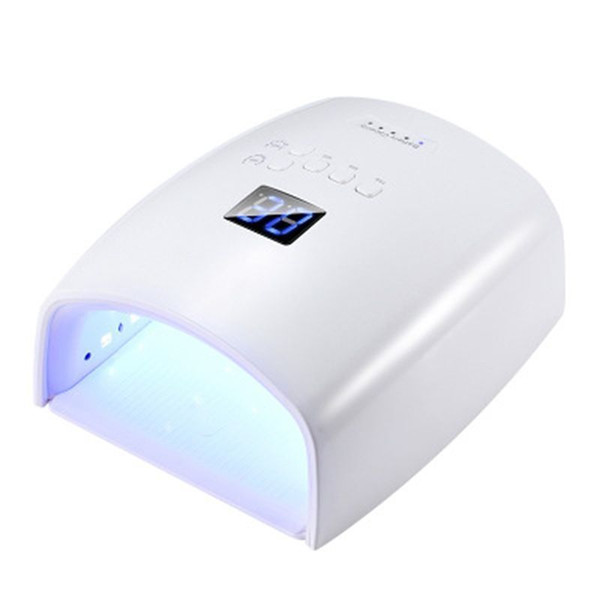 DROP ship S10 48W 30 LEDs UV cordless LED Lamp Nail Dryer Manicure Tool Infrared Sensor Curing Nail Gel Dryer Lamp Nail Art
