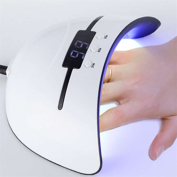 36W UV Led Lamp Nail Dryer For All Types Gel 12 Leds UV Lamp for Nail Machine Curing 30s 60s 90s Timer USB Connector