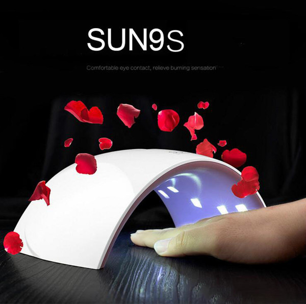 SUN9s/SUN9c 24W USB LED Lamp Nail Dryer UV Nail Lamp 15 PCS Double Light Lamp for Nails UV Gel Polish Nail Art