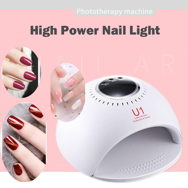 LED 84W UV Nail Dryer LED UV Lamp For All Colloid Nail Polish Gel Machine Electric Manicure Polish Gel Oil Drying Lamp