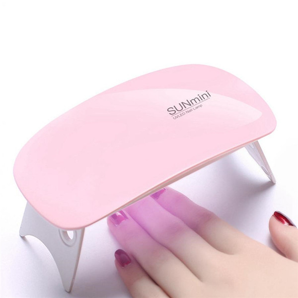 Portable Mini LED Lamp Nail Dryer USB Charge LED Light Quick Dry Nails Gel Manicure For Nail Art 6W R0523