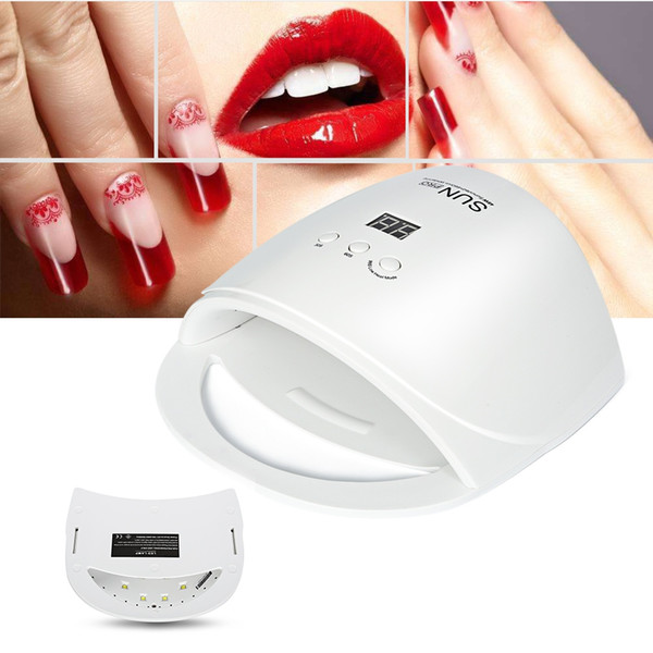 SUNUV SUNPRO 48W Gel Polish LED Nail Dryer Lamp Phototherapy Machine 23 LED Lamp Quick-Drying Comfortable Manicure Pedicure Free Shipping