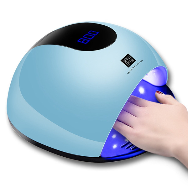 80W UV Lamp Gel Nail LED Lamp High Power Polish Nail Dryer Infrared Induction LED Light Nail Art Manicure Tools HHA1001