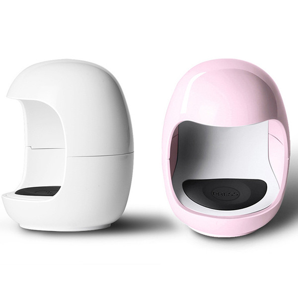 6W Portable Mini Nail Gel Lamp Creative Nail Dryer LED UV Lamp One Finger Light Curing Egg Shape Electric Dryer Machine