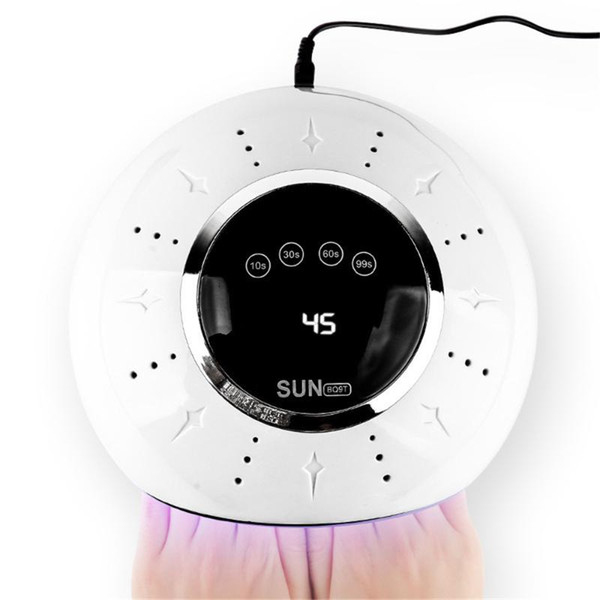 72W Nail Lamp Infrared intelligent induction 33 LED/UV Double light source lamp beads Dry quickly and efficiently