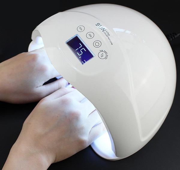 Fashion LED Nail Light High Quality Intelligent Induction Nail Dryer 48W / 24 W Dual Light Source LED Nail Dryer Light SZ310