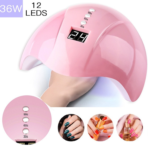 Uv Lamp Nail Dryer Led For Nails Dryer 36w Mini USB For Manicure Gel Nail Lamp Drying For Gel Makeup Manicure tools