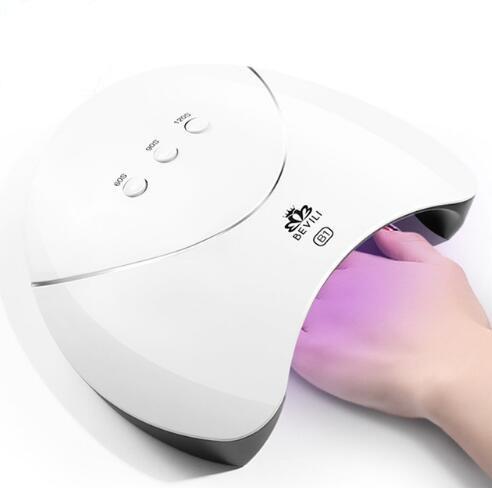 Hot 36W LED UV Lamp Nail Dryer Curing All Nail Gels Polish For Manicure 12 leds Sun Light Nail Art Machine Tool