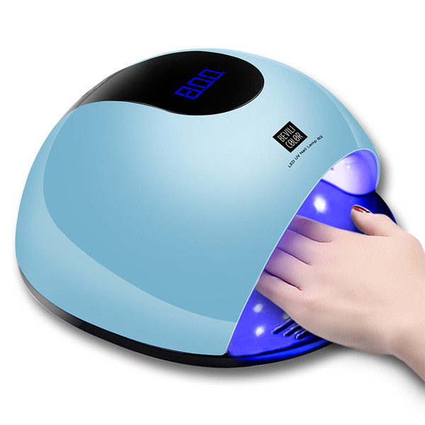 Professional EU 80W UV Led Lamp Nail Dryer Gel Polish Varnish Manicure Ice Machine Nail Art Tool Ultraviolet Lamp for Nails 220V