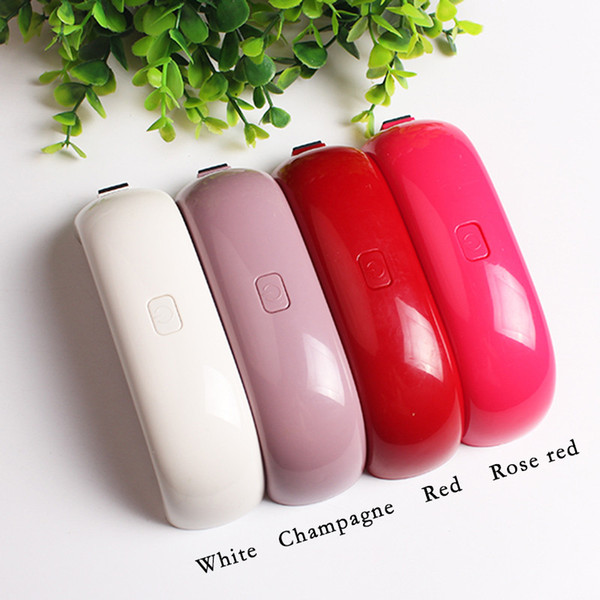 Mini USB 9W 3 LED UV Nail Dryer Curing Lamp Machine Gel Nail Polish Powerful UV Lamp Light Nail Polish Fast Dry Colors