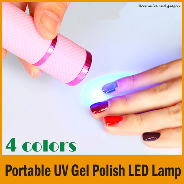 Portable UV Gel Polish LED Lamp Cure Torch, Nail Art Tips Curing Tool High quality Hot Selling