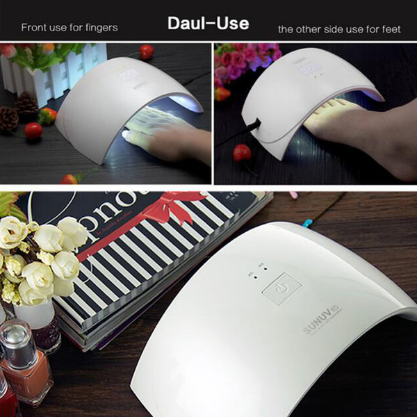 UVLED SUN9c SUN9s 24W Professional UV LED Lamp Nail Dryer Polish Machine for Curing Nail Gel Art Tool