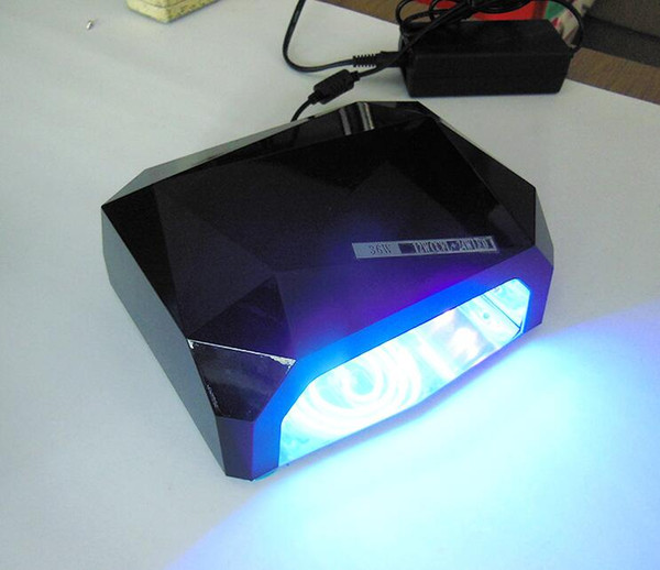 Fashion CCFL 36W LED Light Diamond Shaped Best Curing Nail Dryer Nail Art Lamp Care Machine for UV Gel Nail Polish