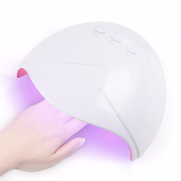 COSCELIA NEW 36W Nail Dryer UV LED Nail Lamp Gel Polish Curing Lamp With Bottom 60s/90s/120s Timer bottom for Dryer