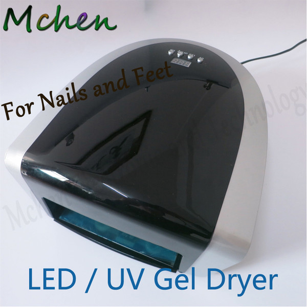 66W LED Light UV Lamp Nails Toenails Machine Equipment Lamps With Timer Smart For All Types Gel Nails Toe Polish UV Nail Curing Dryer Hot