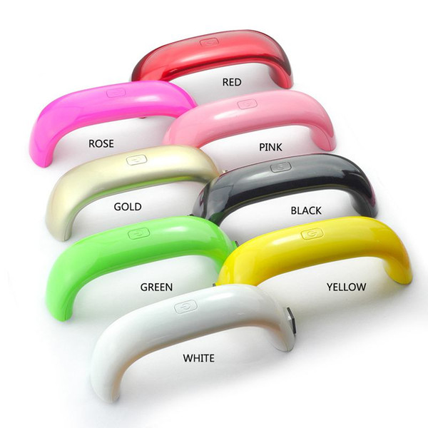 nail dryer nail gel polish mini nail dryer LED UV lamp for curing dryer curing lamp led rainbow lamp for nail art tools