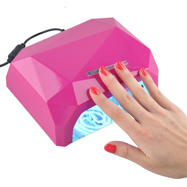 Nail Lamp Diamond LED CCFL Dryer Art Machine UV Gel LED Lamp Nail Polish Light 36W 0603028