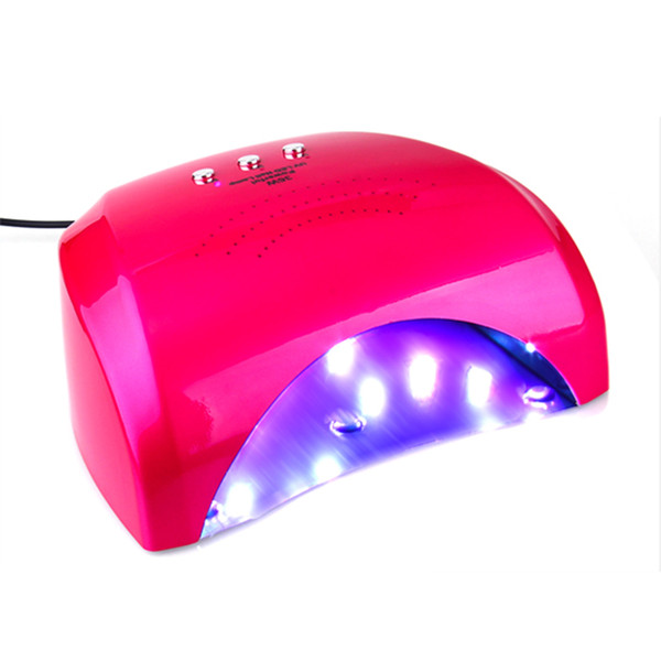 Wholesale- Professional 36W LED Lamps Nail Dryer for Drying All Gels Bases Polishes Fully Automatic Induction Nail Gel Lamp