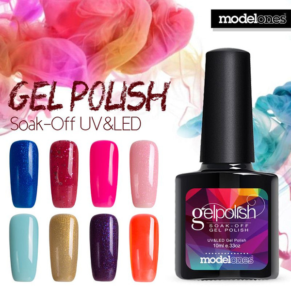 Modelones 1Pcs 10ml Gelpolish Nail Gel Polish Soak Off Gel Polish With UV Lamp Nail Gel