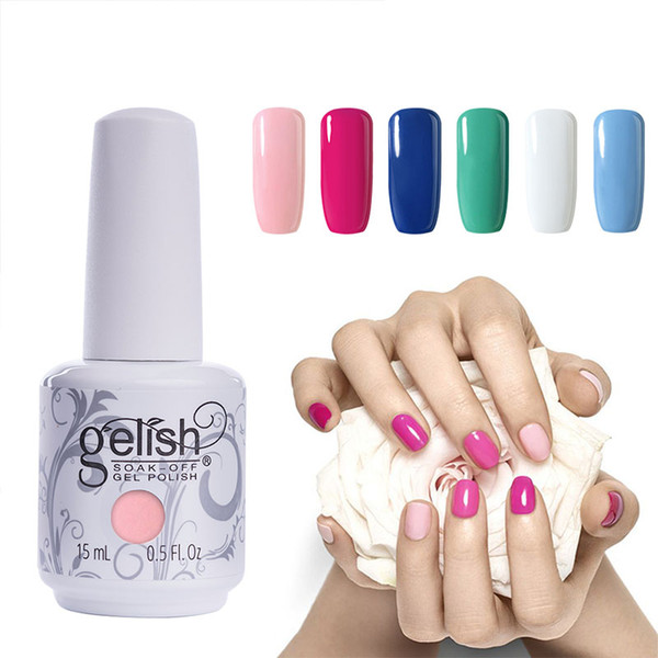 Choose Any 3 Colours Gel Polish Nail Art Soak Off Gelish UV LED Gel Nail Polish Foundation Top Coat 220 Colors