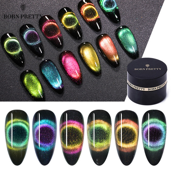 Brand 9D Cat Eye Nail Gel Magnetic Soak Off UV Gel Nail Polish Romantic Shining Gel Lacquers 5ml