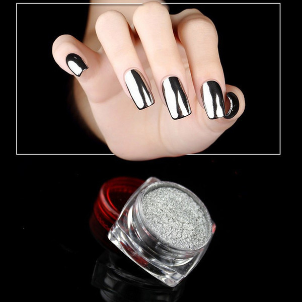 2019 New #7 Women Mirror Powder Effect Chrome Nails Pigment Gel Polish DIY Paznokcie Ongles Materiel Holographic Nail Glitter