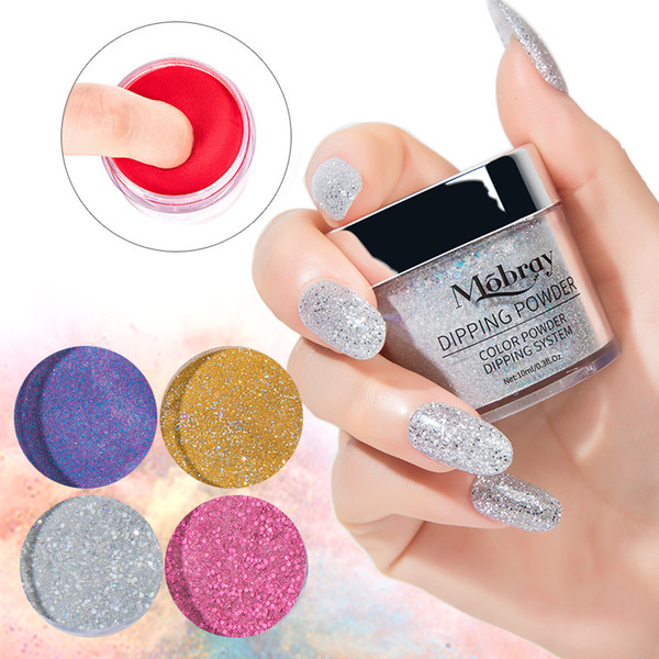 Acrylic Nail Powder Without Lamp Cure Natural Dry Nail Glitter Long Lasting Fruity Series Nail Art Decoration