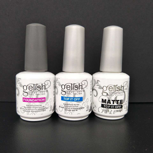 Top Quality Soak Off Nail Gel Polish For Nail Art Gel Lacquer Led/uv Gelish Base Coat Free Shipping