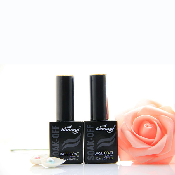 12 ML high adhesion super thicker gel polish thicker rubber base coat for rubber base nail art gel polish